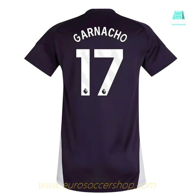 2025-2026 Man Utd Training Jersey (Aurora Plum) - Womens (Garnacho 17)