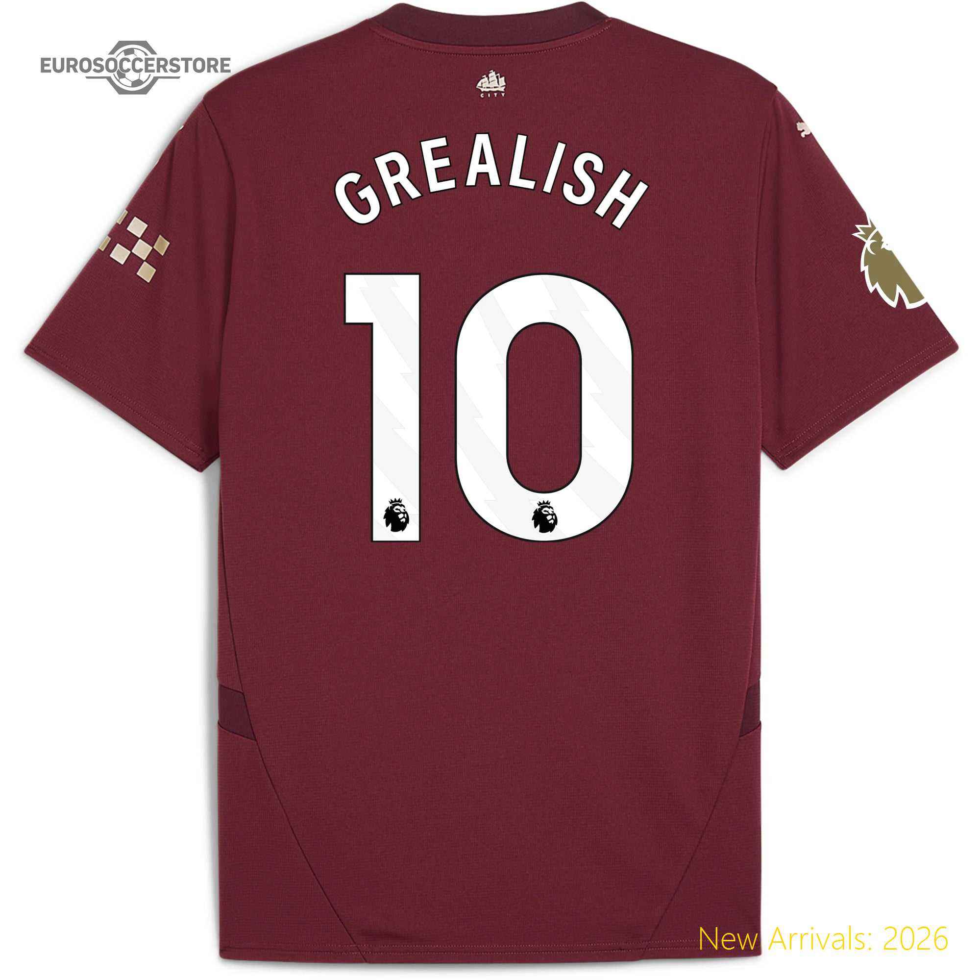 Iconic Design Men Premium Mci Goal-scoring Machine Third Jersey 2023