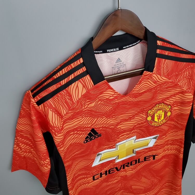 21-22 Manchester United Goalkeeper Soccer Jersey Shirt - Official