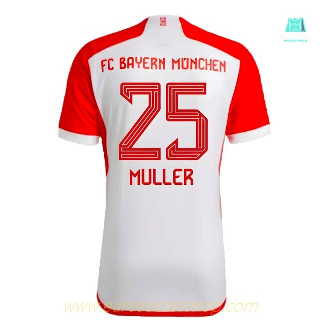 2023-2024 Bayern Munich Home Shirt (Muller 25)