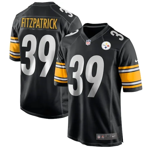 Pittsburgh Steelers Game Football Jersey - Black S | authentic jersey