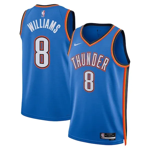 Jalen Williams OKC Swingman Jersey - top-tier swingman-jersey - Blue
