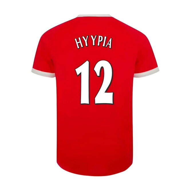 Liverpool Home Football Shirt 2001-20 - HYYPIA 12 L M S