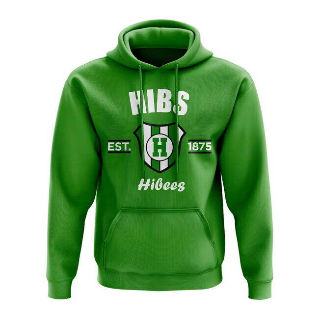 High Quality Hibernian Fc Hooded Sweatshirt Erling Haaland #9 Vi (v5)