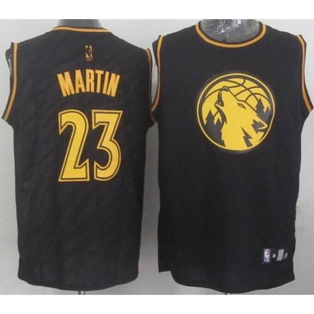 Performance High-Quality Men's MIN #23 Kevin Black Basketball Jersey