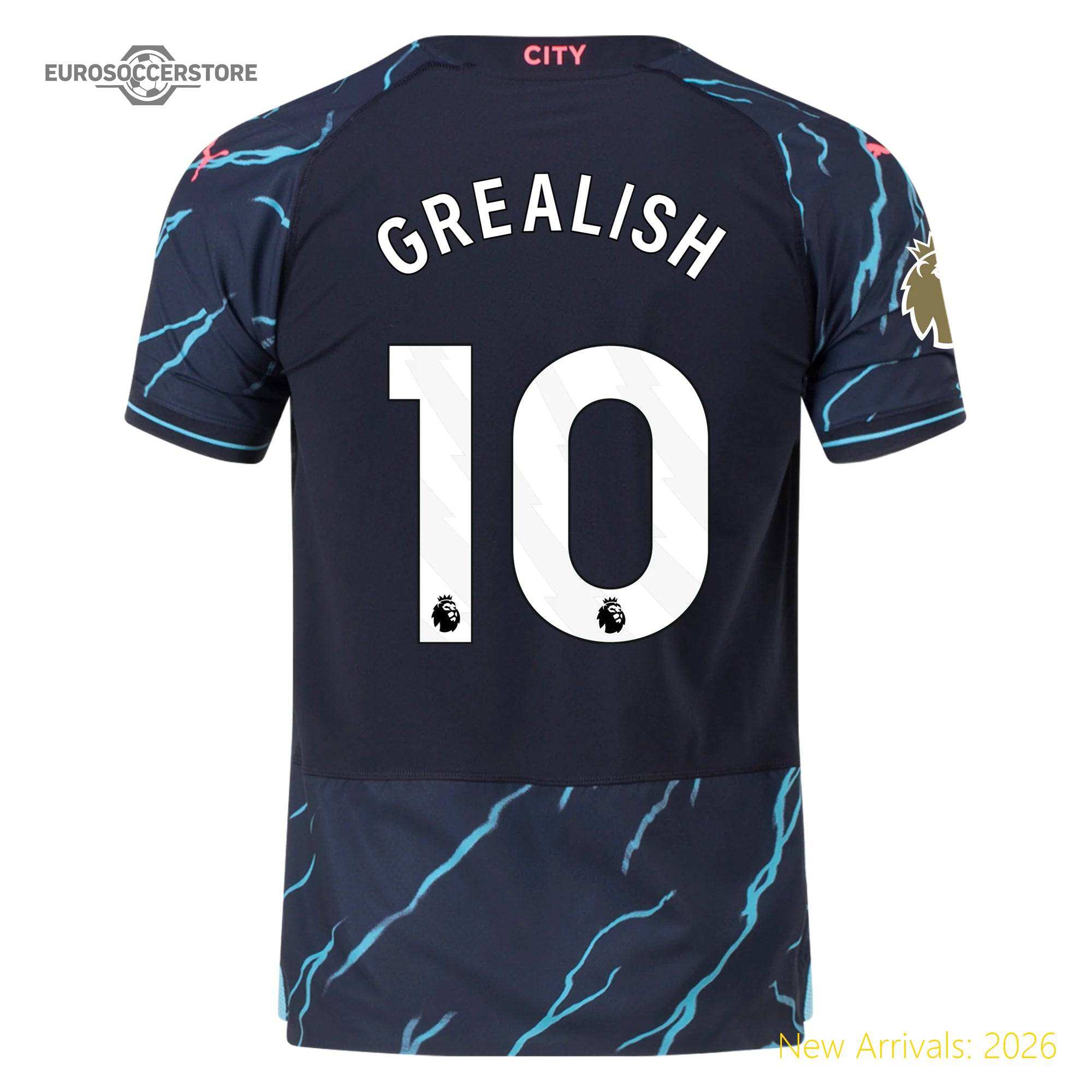 Official Team Merchandise Official Men Mci Soccer Star Third Jersey