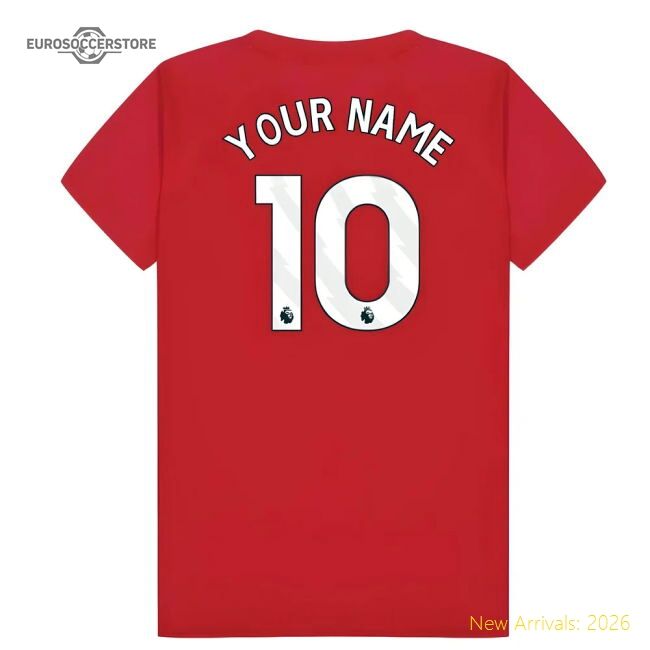 Authentic Arsenal Poly T-shirt (red) - Kids (your Name) - Premium