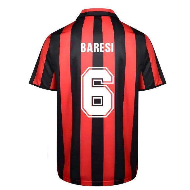 Top Quality AC Milan 2025-2026 Home Uniform (BARESI 6)