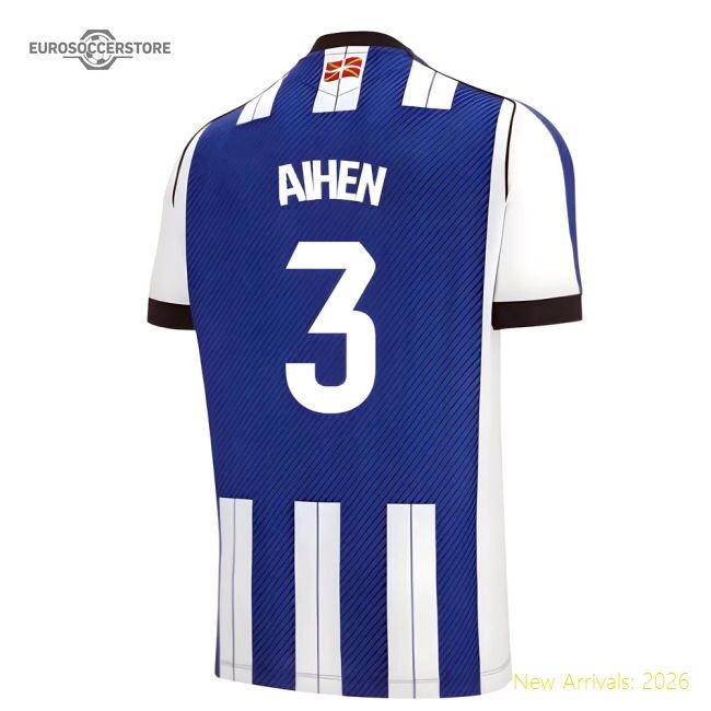 Premium 2025-2026 Real Sociedad Main Jersey (aihen 3) - Concept Creation