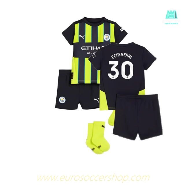 2024-2025 Man City Away Baby Kit (Echeverri 30)