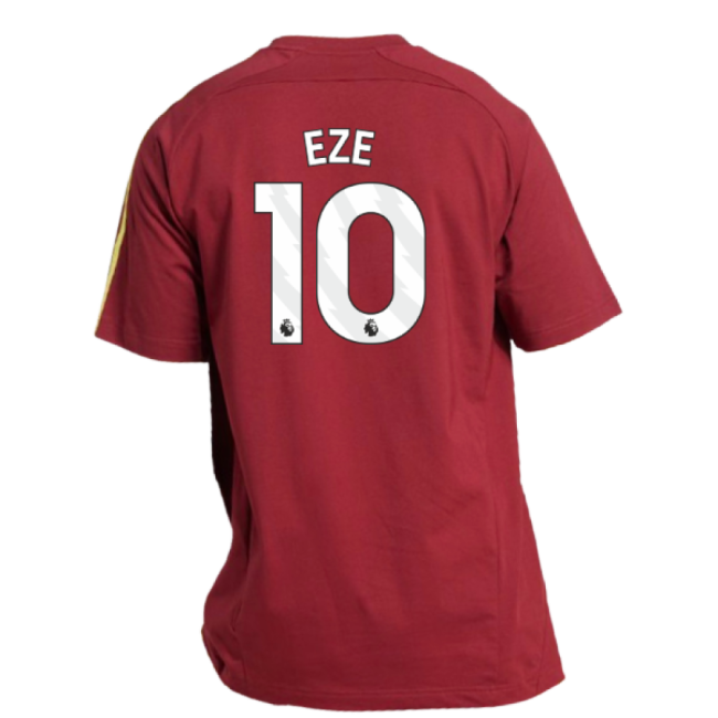 Arsenal Arsenal Ubp Tee Noble Maroon Eze #10 Premium Quality Avid ...