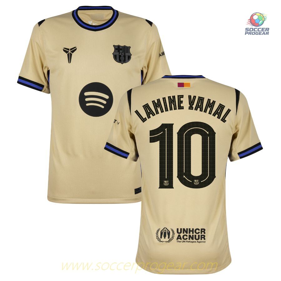 Barca Away Kids Edition Team Jersey 2025/26 Collection Lamine Yamal