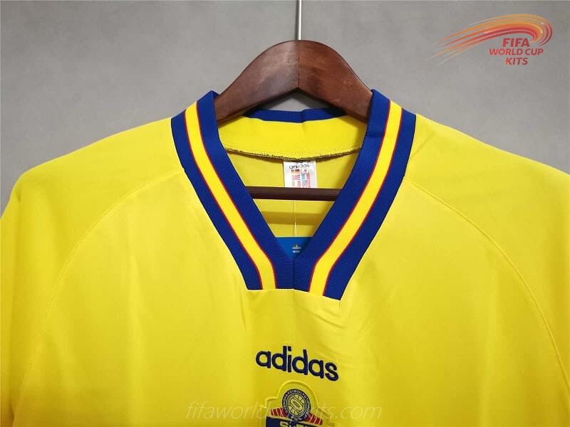 Sweden 1994 year Main Soccer Jersey