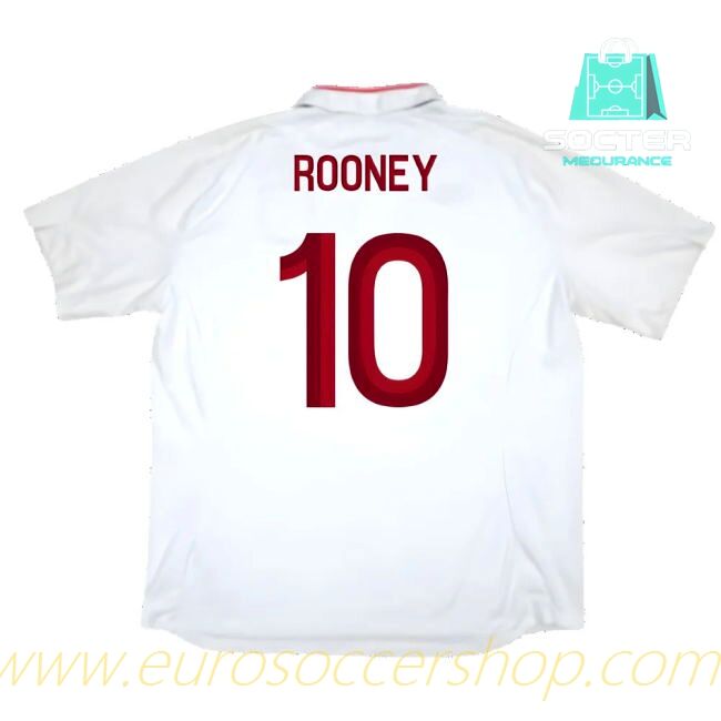 England Home Football Shirt (Rooney 10)