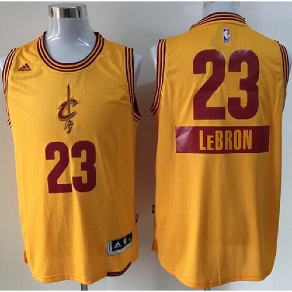Classic LeBron James23 Jersey Yellow - NBA Collection