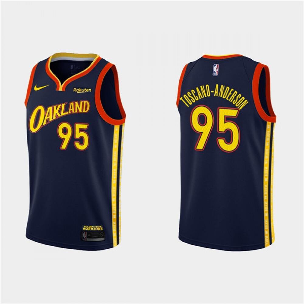 Premium Golden State Warriors 95 Navy Jersey City Edition - Must-Have Jersey