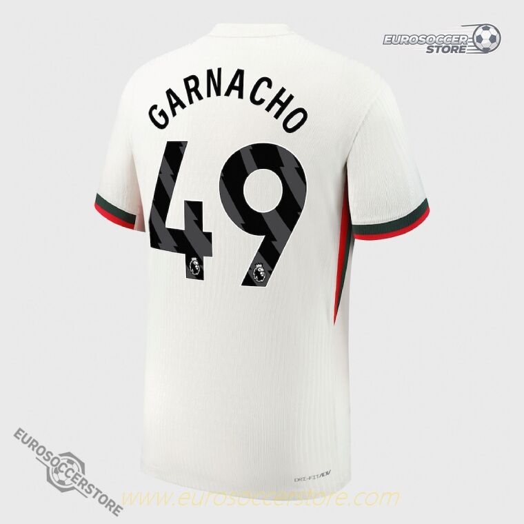 Chelsea 25-26 Away GARNACHO 49 Football Jersey (Player Edition)