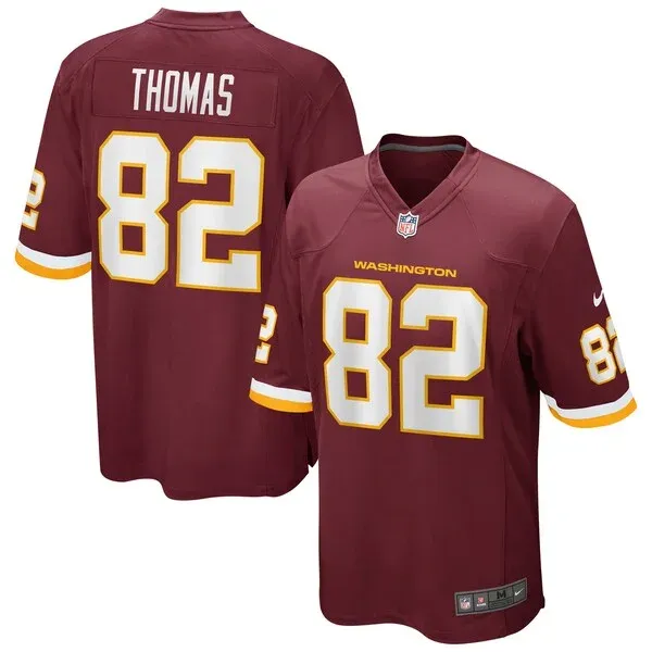 None Logan Thomas Game Jersey - Burgundy | NFL Player Jersey