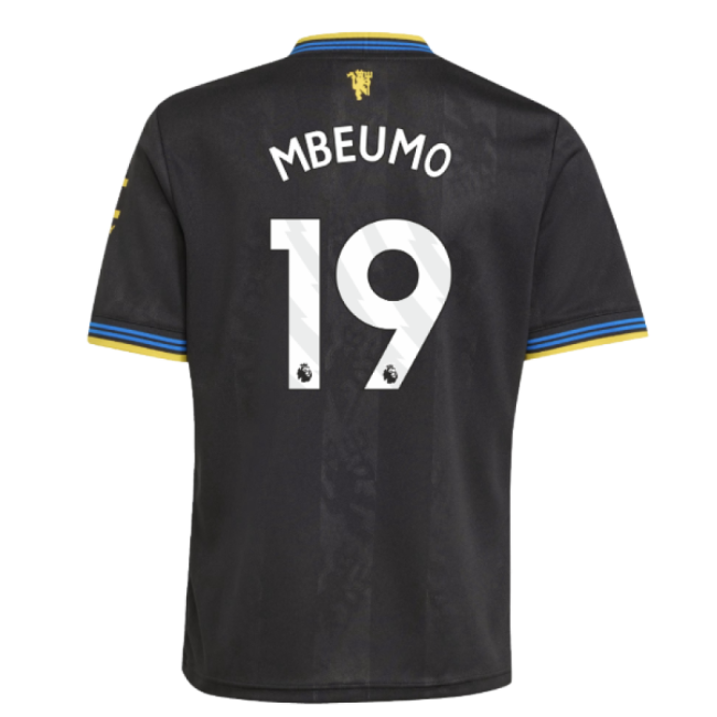 Man Utd Third Soccer Shirt 2025-20 Mbeumo 19 M S Kids