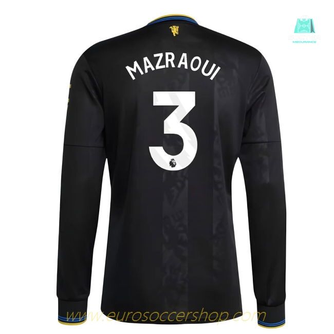 2025-2026 Man Utd Long Sleeve Third Shirt (Mazraoui 3)