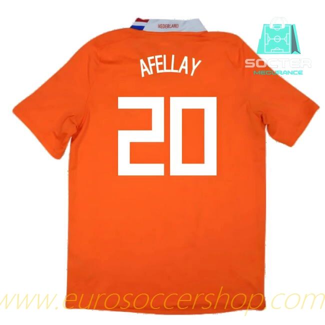 Holland Home Football Shirt (Afellay 20)