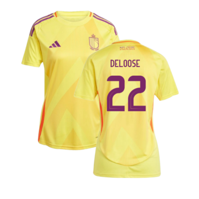 Away Shirt for Belgium 2025-2026 (Ladies