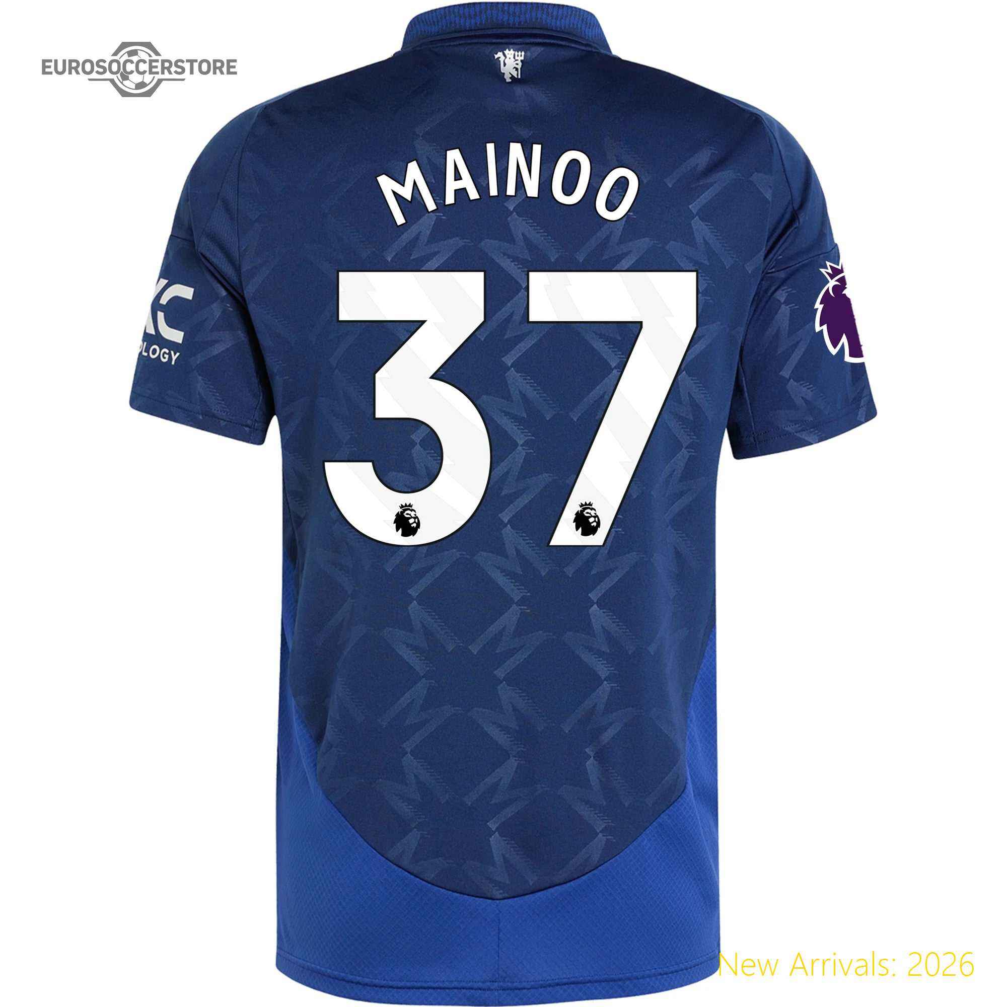 Official Team Merchandise Fashionable Men Mun Team Away High-quality