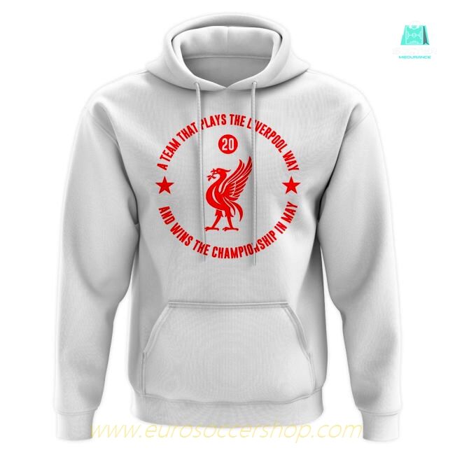 The Liverpool Way Champions 2024-25 Hoody (White)