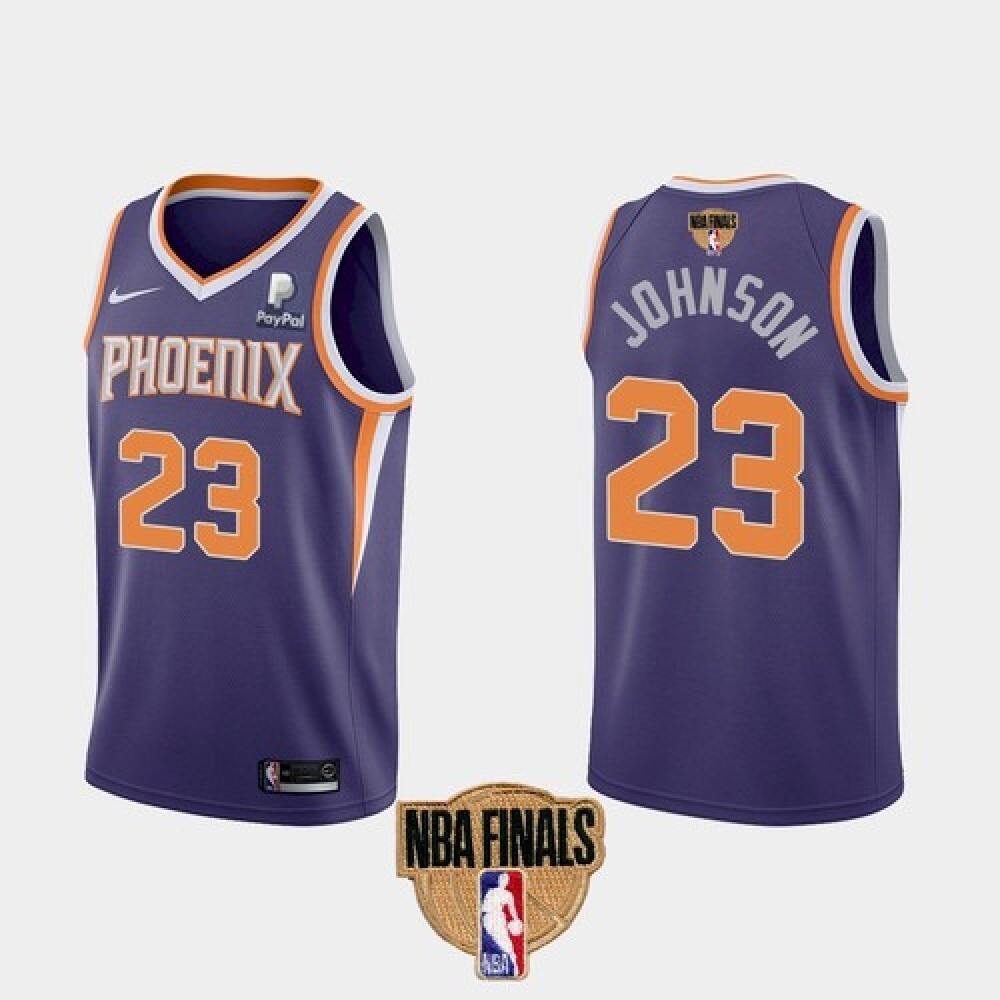 Budget-Friendly Men's PHX #23 Cameron Purple Basketball Jersey
