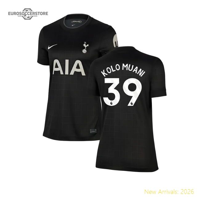 2025-2026 Thfc Away Shirt (womens) (kolo Muani 39) - Official Edition
