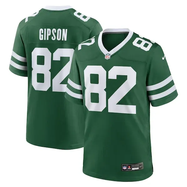 None Xavier Gipson Game Jersey - Green | NFL Player Jersey | NFL Footb