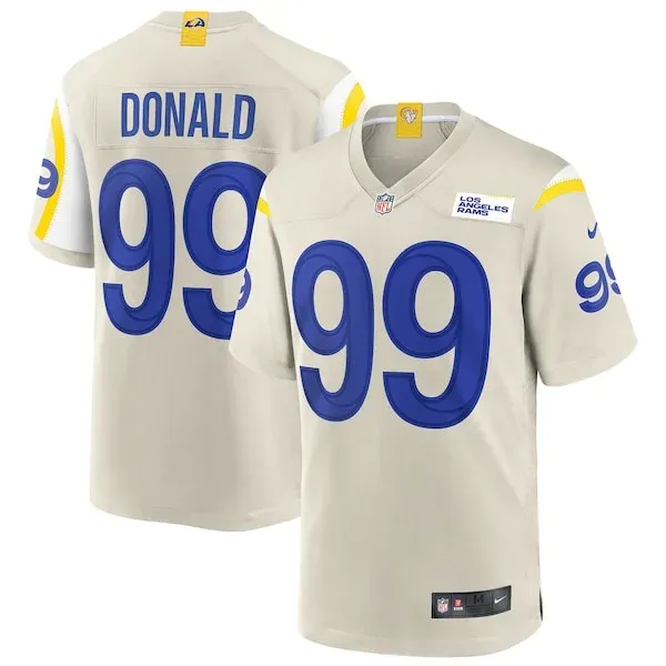 Performance Los Angeles Rams Game Jersey - Premium Bone NFL Fan Jer...