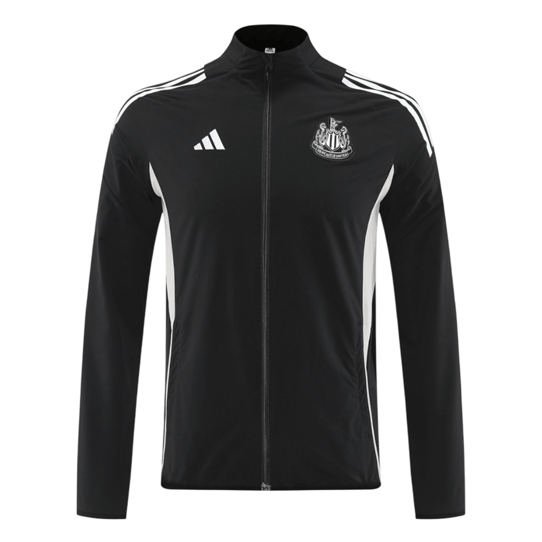 Newcastle United Windbreaker Jacket 2025/26 - Black