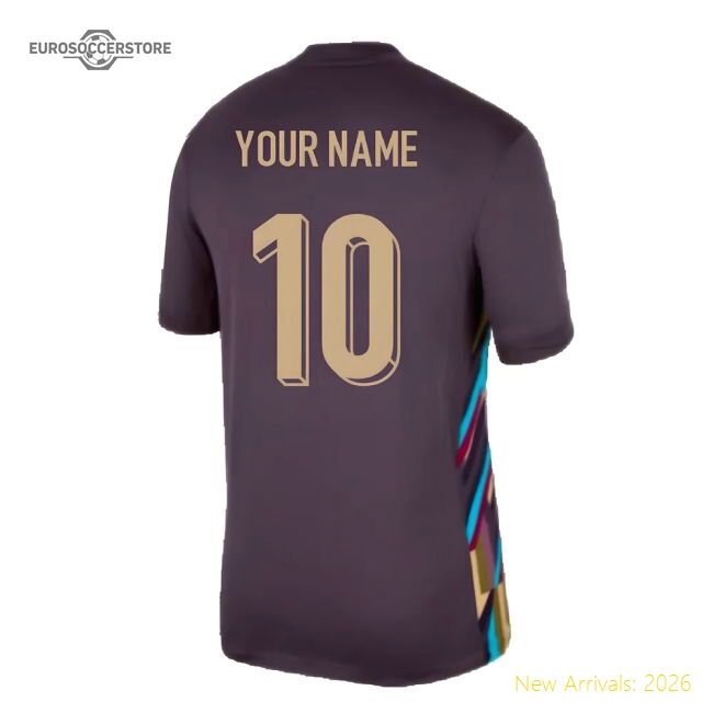 Genuine England 2024-2025 Away Jersey (eng) Ventilation