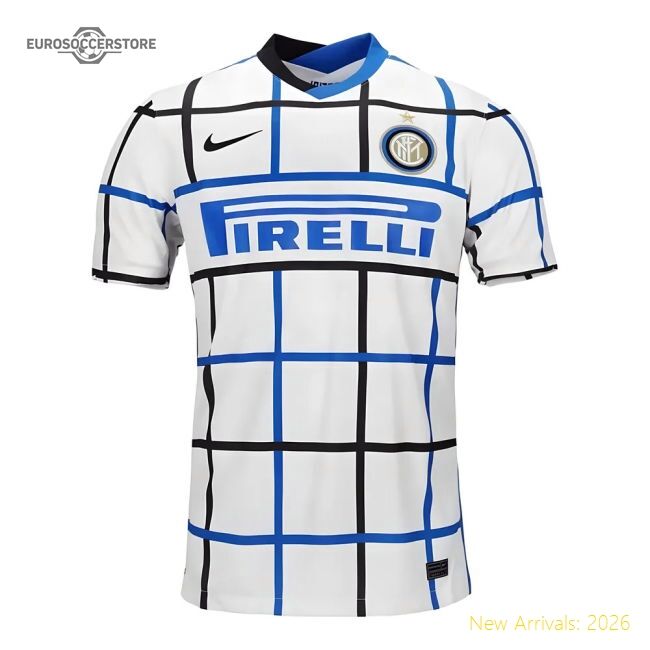 Match-ready Inter Milan Away Lautaro Jersey 2020-2021 Breathable