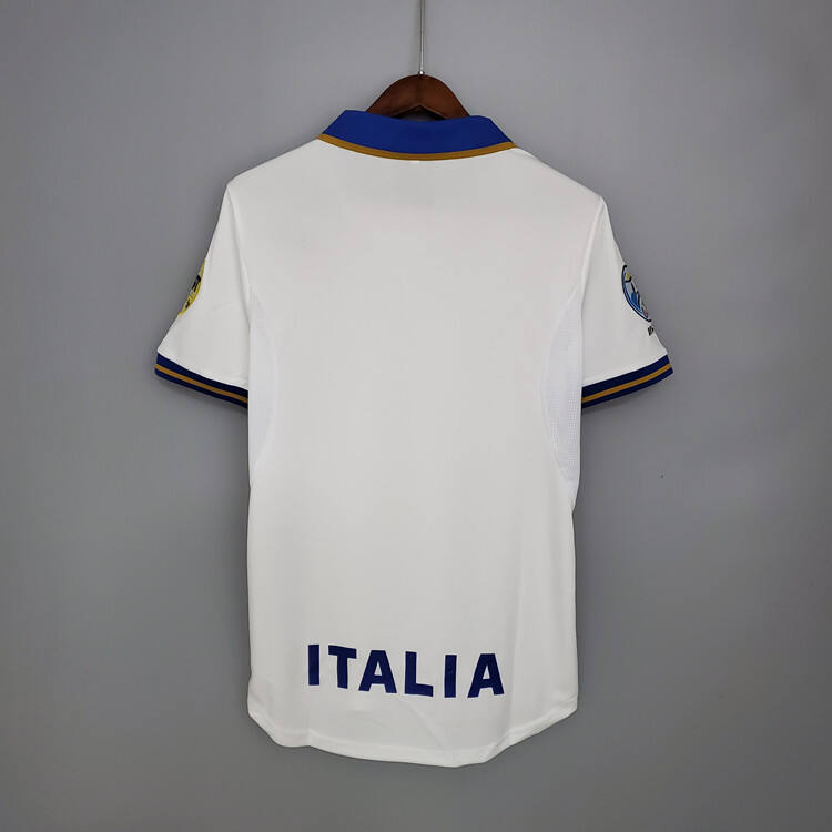 Premium Performance Driven Italy 1996 Away Retro White Shirt