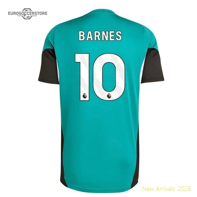 Authentic 2025-2026 Liverpool Eu Training Jersey (green) (barnes 10