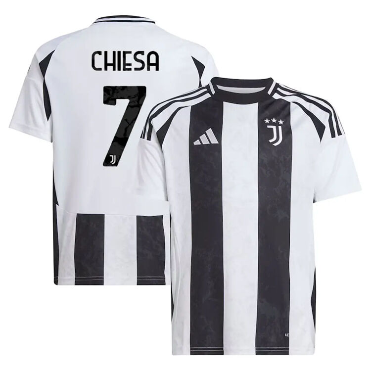 2425 Juventus Home Football Shirt Chiesa 7 - Official Replica 7822