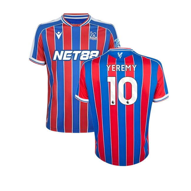 Legendary 2025-2026 Crystal Palace Home Player Issue Durable Yere#626