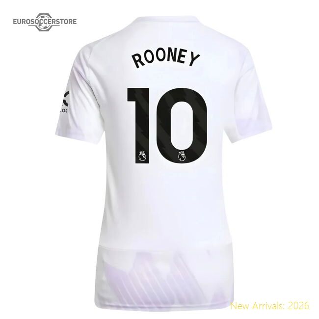 Premium 2025-2026 Man Utd Away Shirt (womens) (rooney 10) - Premium