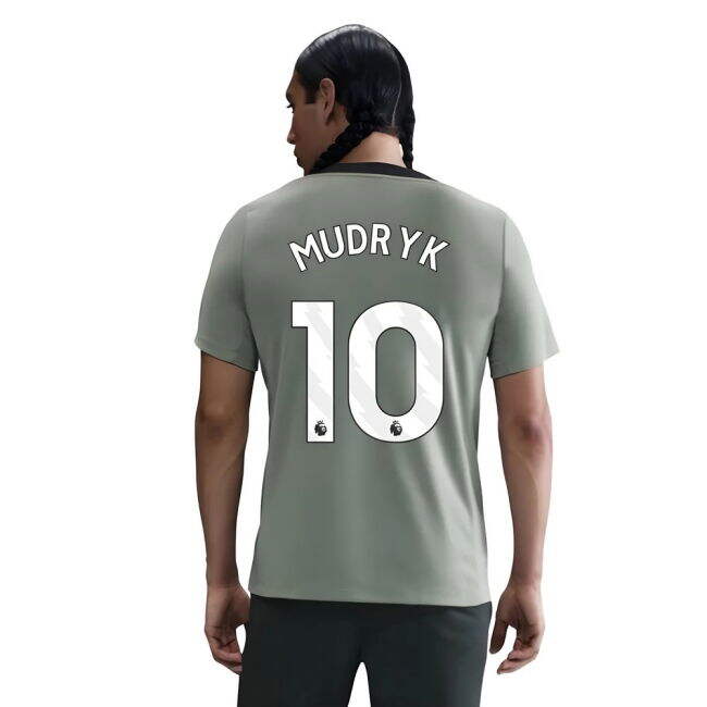 2025-2026 Chelsea Strike Training Shirt (Jade Green) (Mudryk 10)