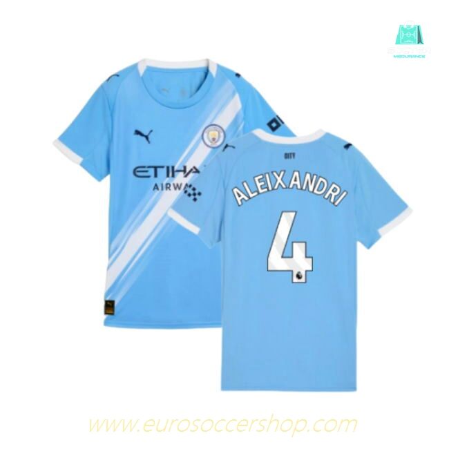 2025-2026 Man City Home Shirt (Womens) (Aleixandri 4)