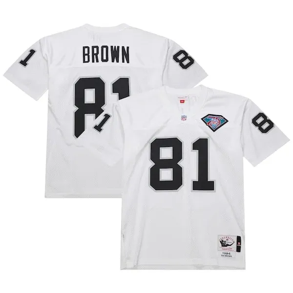 None  Football Jersey - White L | NFL apparel | NFL Football
