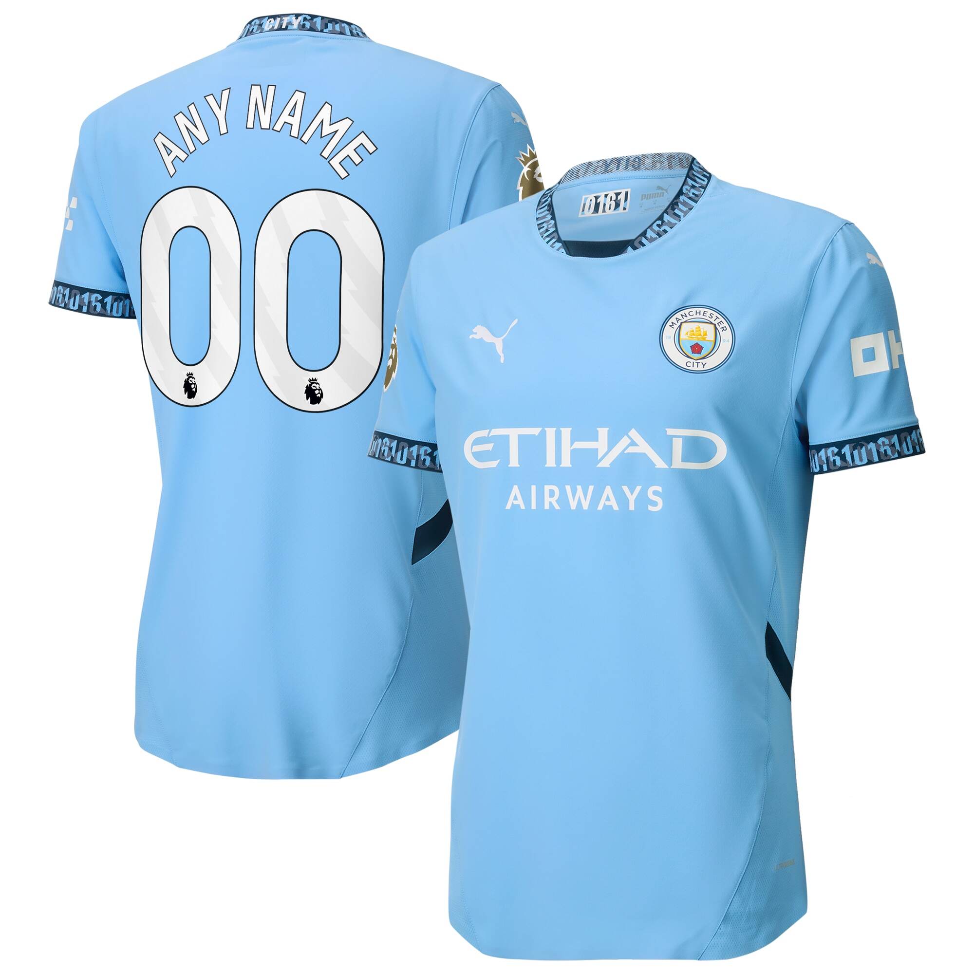 Man City Men's 2024 Comfortable Authentic - Official Merchandise -