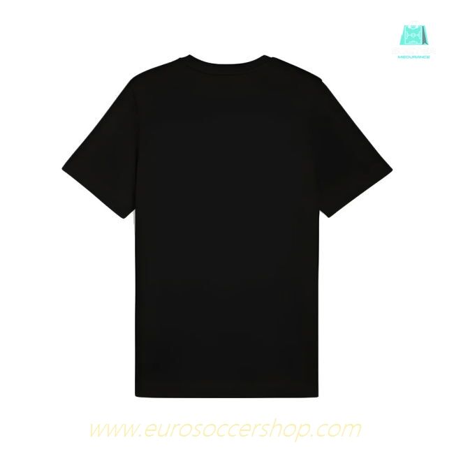 2025-2026 Man City FtblESS Tee (Black)