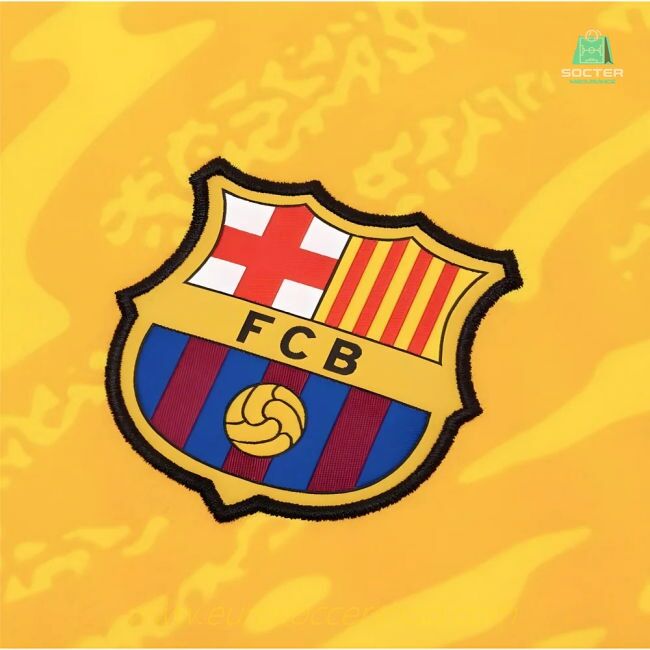 2024-2025 Barcelona Away Goalkeeper Shirt (Yellow)