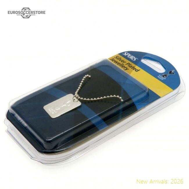 Exceptional Thfc Hotspur Fc Silver Plated Dog Tag  Chain
