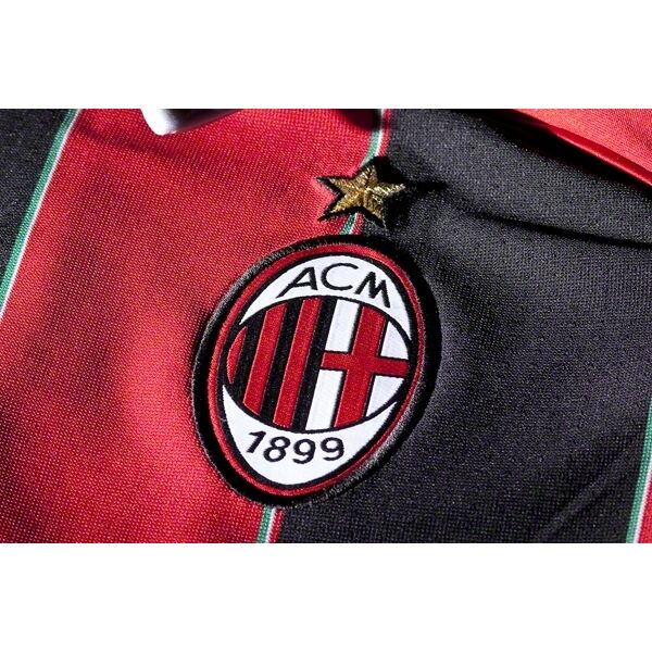 1213 AC Milan Home Long Sleeve Shirt - Official Replica 283
