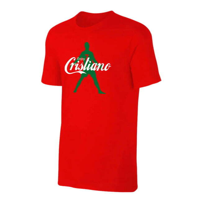 Ronaldo Cola T-Shirt - Red Holland Netherlands Official