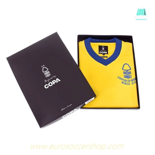 Nottingham Forest 1979-1980 Away Retro Football Shirt (Shilton 1)